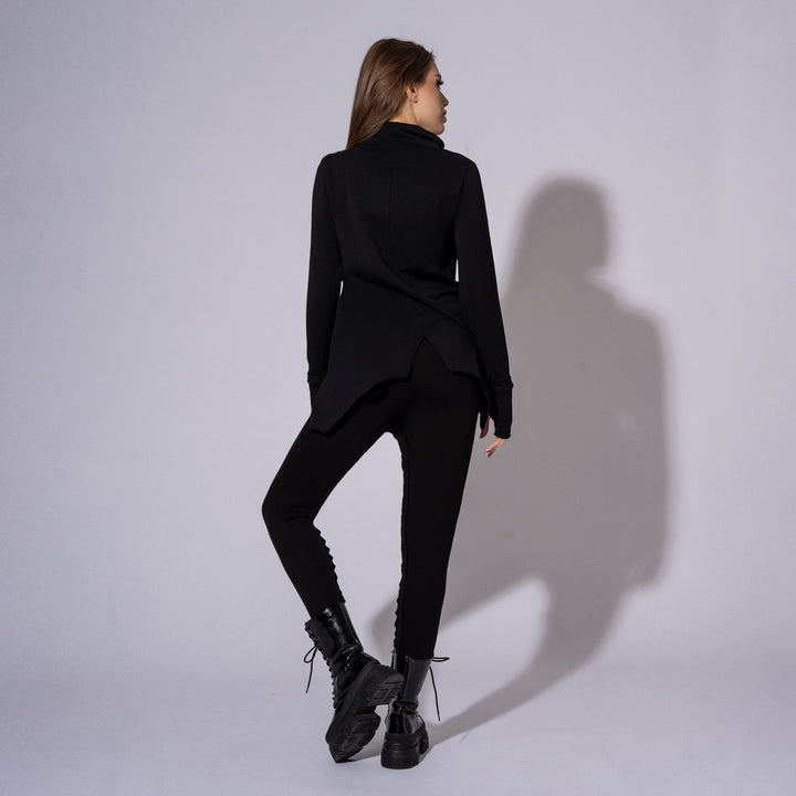 Carolina D: Trening dama negru din bumbac