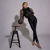 Pantaloni tip pana, eleganti din lycra Endless