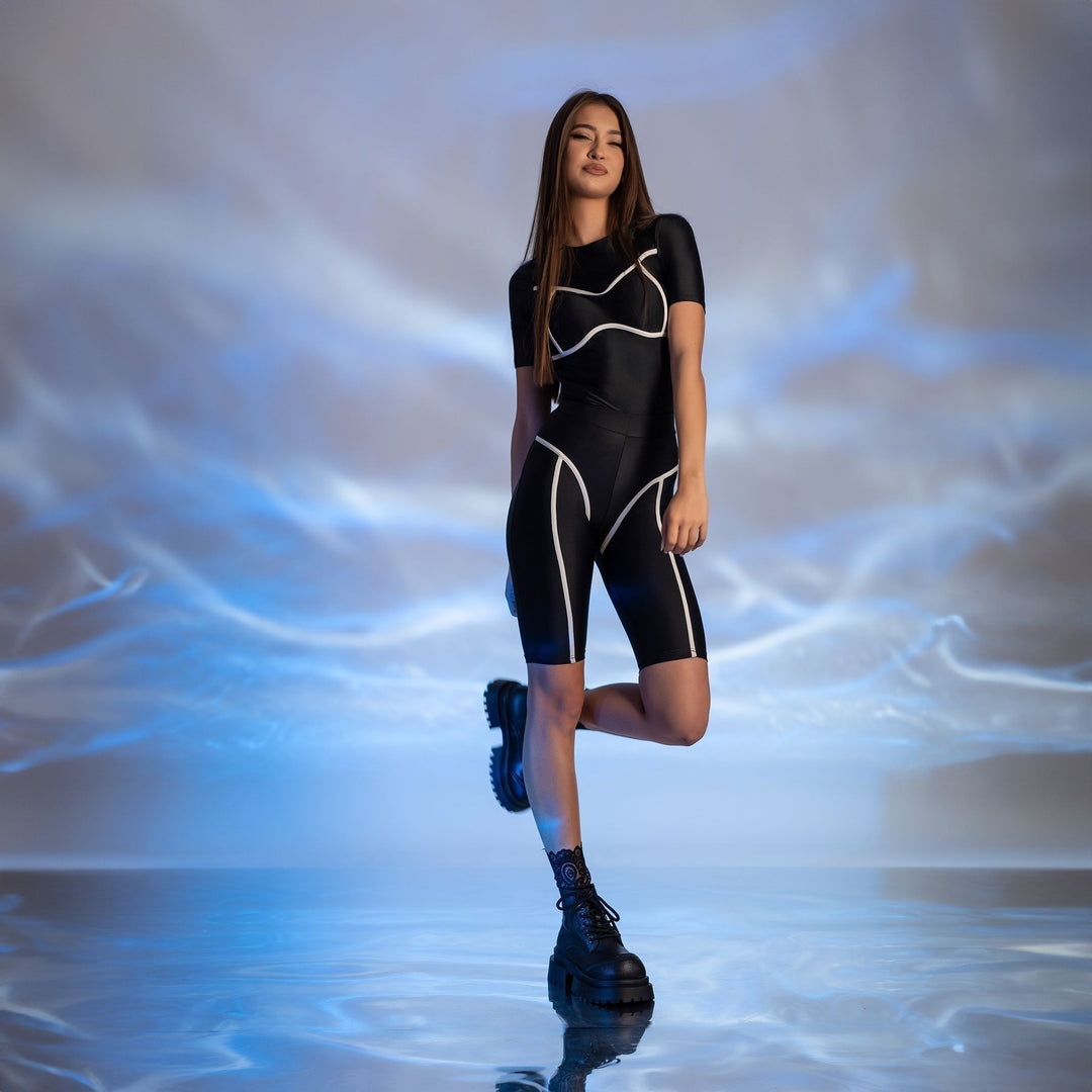 Compleu modelator colanti bustiera din lycra