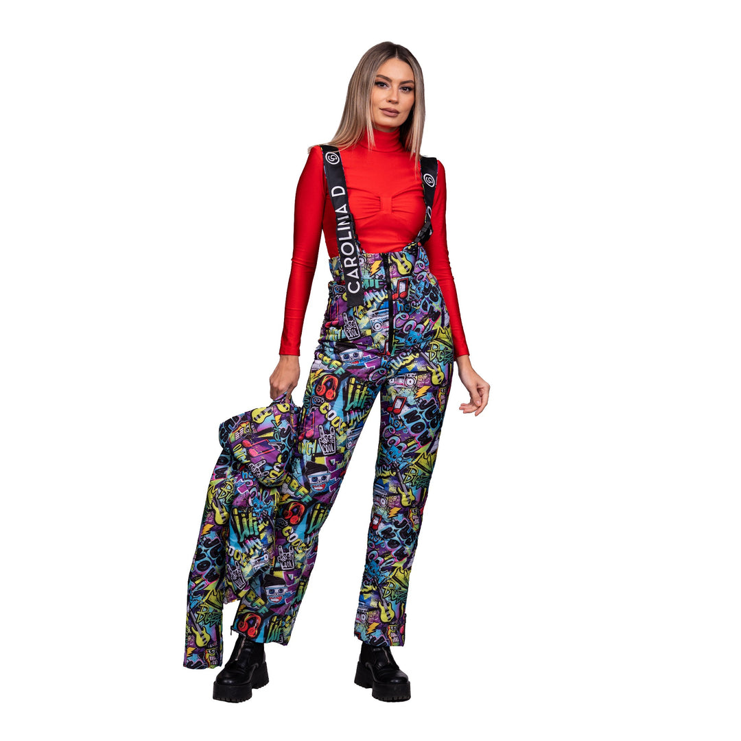 combinezon ski dama, salopeta ski dama, costum ski dama, sopeta iarna dama