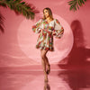 Rochie scurta din voal Paradise - Editie limitata Summer 2025