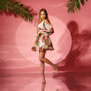Rochie scurta din voal Paradise - Editie limitata Summer 2025