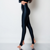 Colanti modelatori negri cu decupaj pe talpa Sleek