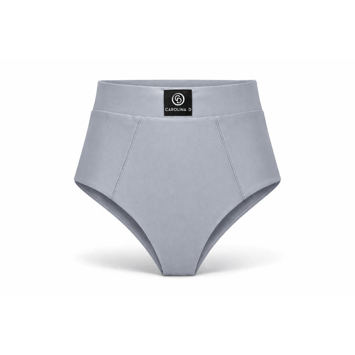 Chiloti modelatori din lycra cu talie inalta gri