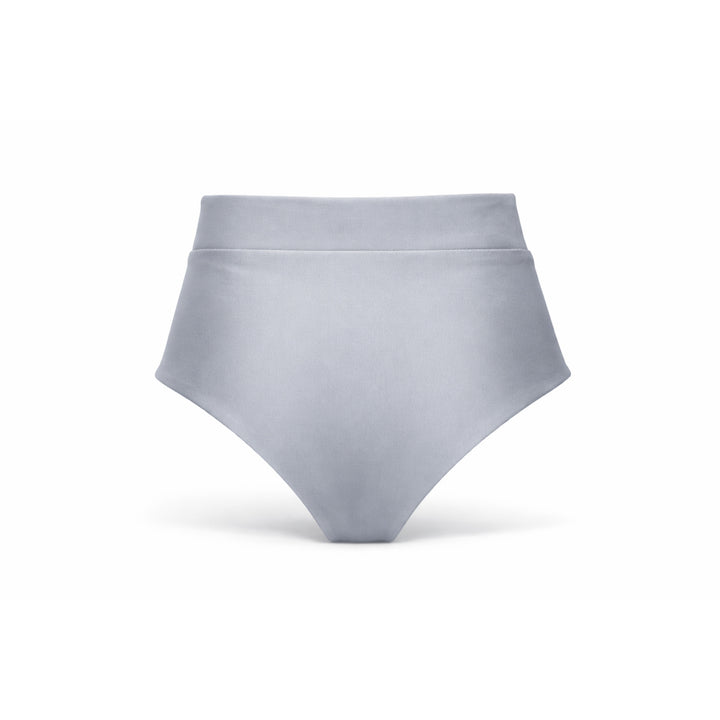 Chiloti modelatori din lycra cu talie inalta gri