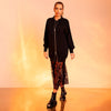 Hanorac Oversized cu Fusta Detasabila din Dantela Trendy si Comfortabil