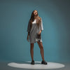 Tricou oversized  long line boyfriend 