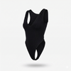 Body moale si confortabil din vascoza de bambus, cu croiala high-cut pe sold Confy