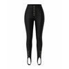 Pantaloni modelatori cu elastic sub talpa si copci metalice Muse