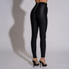 Carolina D pantaloni lycra cu fermoar pe tur