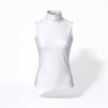 REDUCERE LIMITATA DE LANSARE! Helancă Albă Fără Mâneci din Lycra Premium – Top Mulat Damă