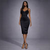 Rochie neagra cu cupe structurate tip corset Rare Amethyst