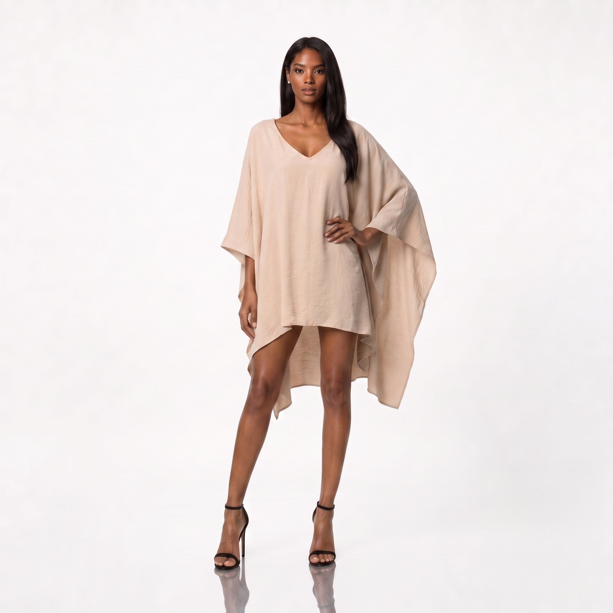 Rochie Vaporoasă Stil Fluture din 100% Material Natural