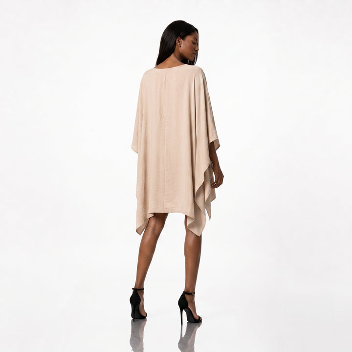 Rochie Vaporoasă Stil Fluture din 100% Material Natural
