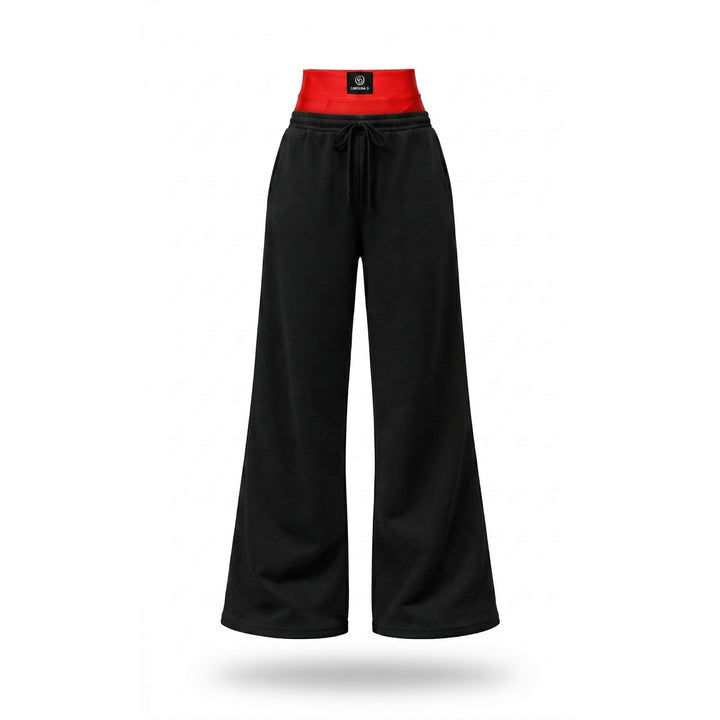 set-layering-premium-carolina-d-pantaloni-trening-negri-bumbac-100-chiloti-modelatori-rosii-talie-inalta-săgeți-prezentare