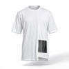 Tricou oversized  long line boyfriend CarolinaD X Asimetrix Unisex