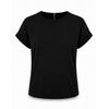 Tricou dama negru cu inima decupata pe spate New Romance