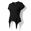 Tricou dama negru cu portjartiere N⁰20