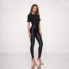Tricou dama negru cu spatele in X