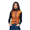 helanca dama printata modelatoare print tigru