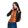 helanca dama printata modelatoare print tigru