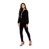 treninguri dama, set trening dama negru din catifea
