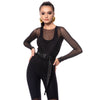 salopeta modelatoare tulle lycra mulata second skin